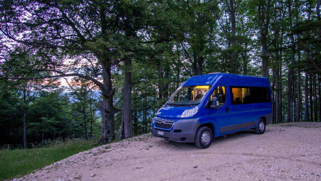 Foto unseres Reisefahrzeuges Morvan