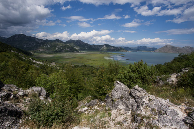Aussichtspunkt der Paoramastrasse Skadarsko jezero